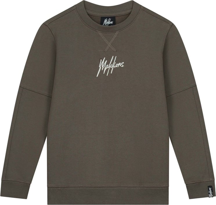 Malelions Split Essentials Sweater - Brown/Be Bruin
