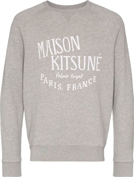 Maison Kitsuné MAISON KITSUNE' Sweaters Grey Gray Grijs