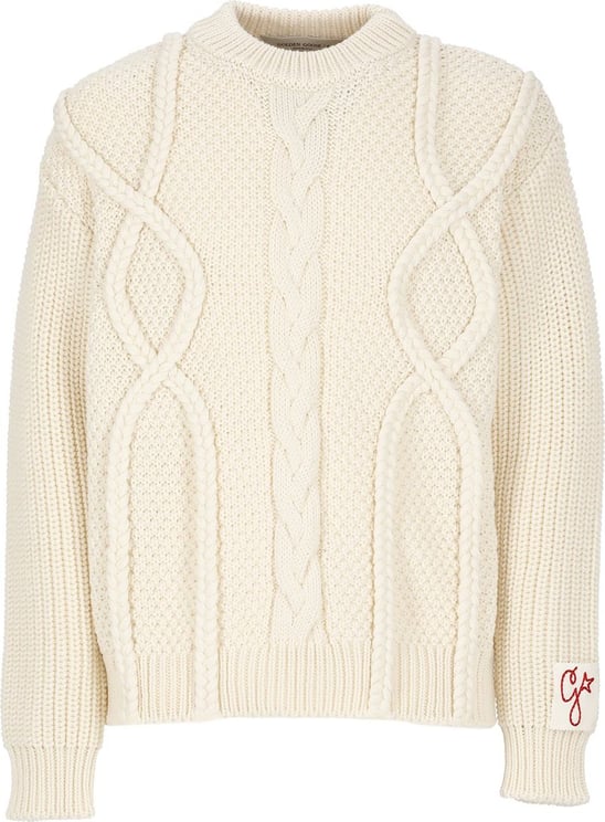 Golden Goose Sweaters White Neutraal