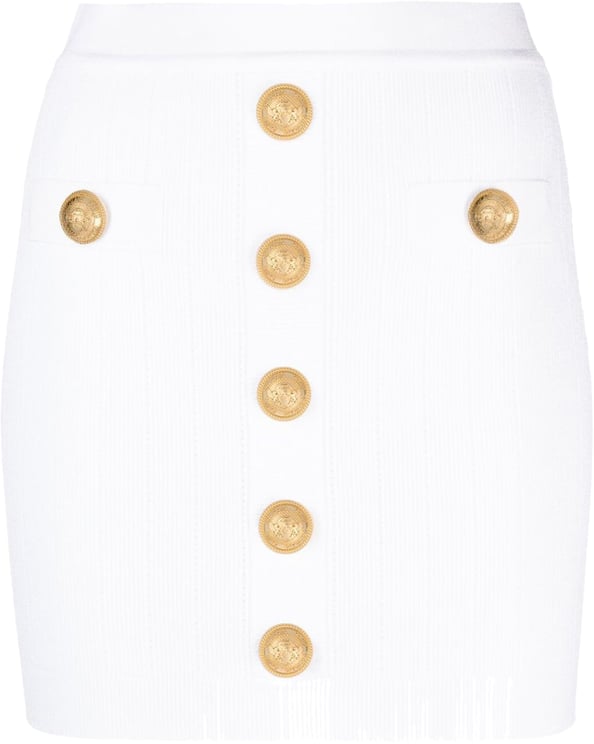 Balmain Balmain Stretch Mini Skirt