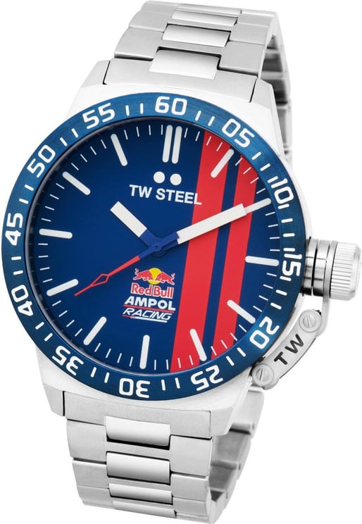 TW Steel CS111 Canteen Red Bull Ampol horloge 45 mm Blauw
