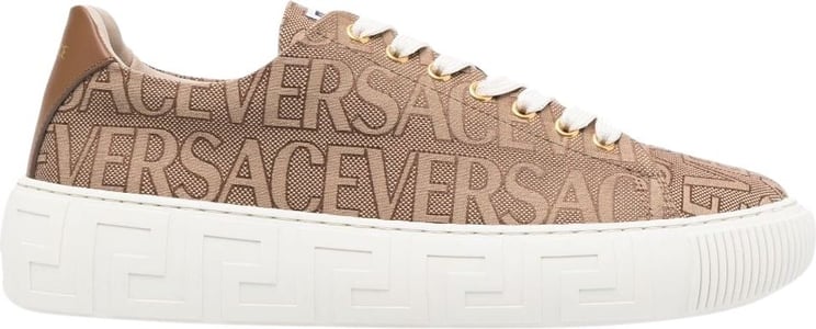 Versace La Vacanza Sneakers Beige Beige