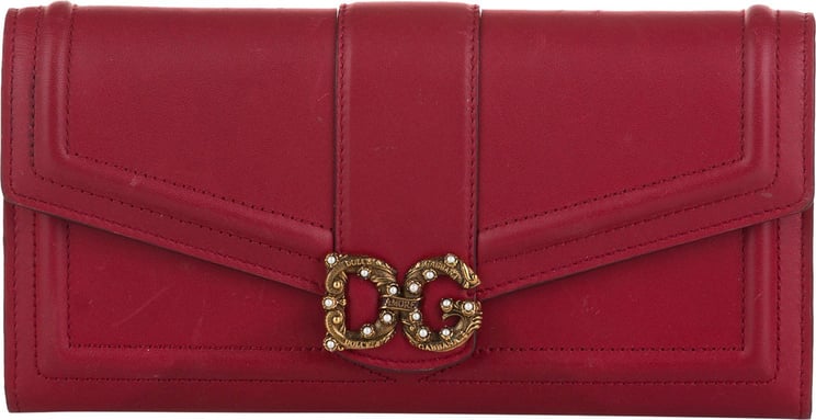 Dolce & Gabbana DG Love Continental Wallet Rood