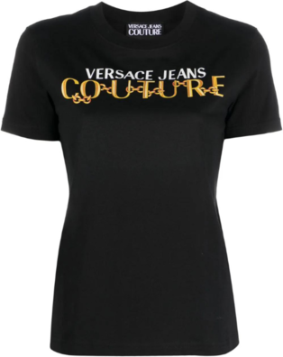 Versace Jeans Couture Magliette T-Shirt Zwart