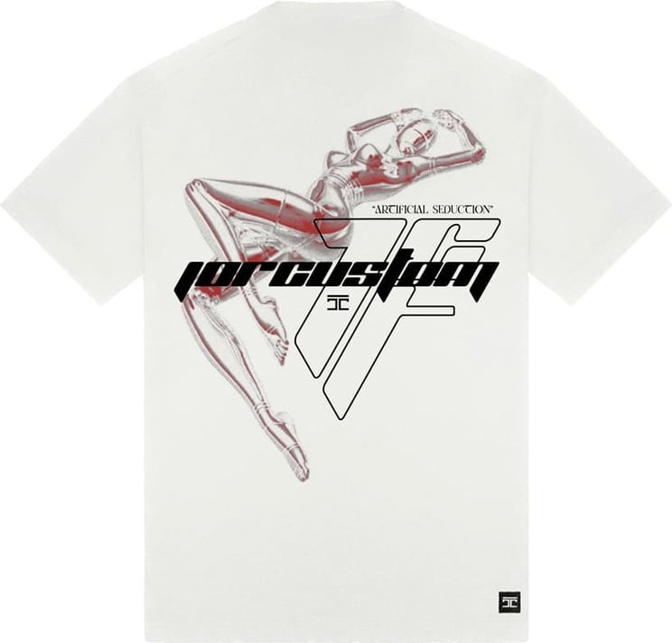 JORCUSTOM Artificial Loose Fit Tee White Wit