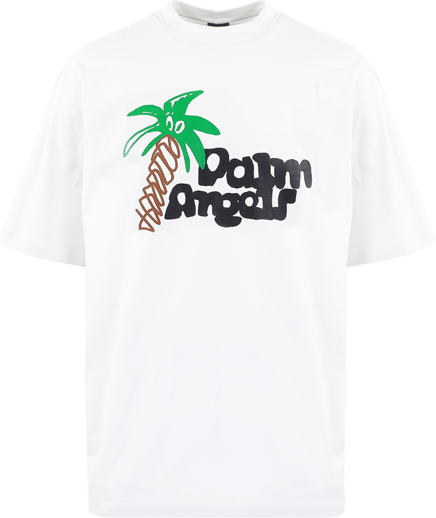 Palm Angels Sketchy Classic Tee Wit