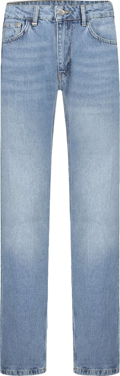 FLÂNEUR Straight Jeans Blue Denim Blauw