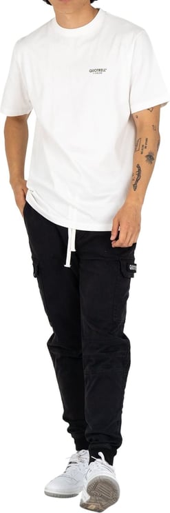 Quotrell L'atelier T-shirt | White/army Wit