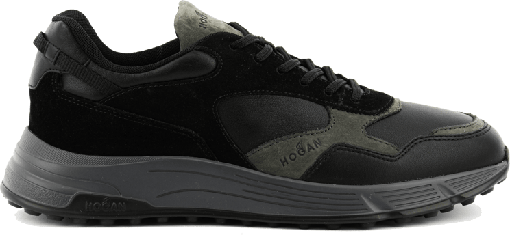 HOGAN Hyperlight Sneaker Black Grey Zwart