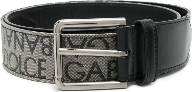 Dolce & Gabbana Embroidered Logo Belt Divers