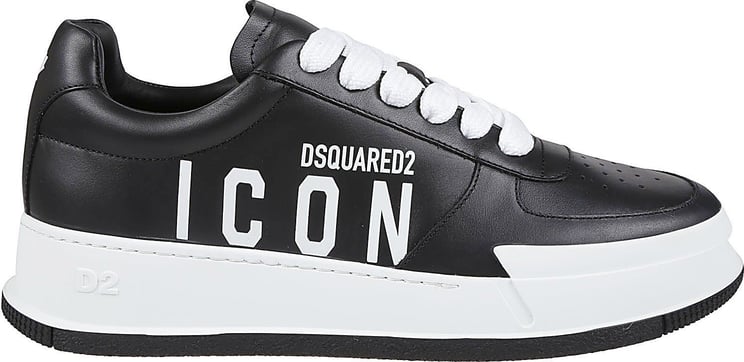 Dsquared2 Canadian Lace-up Low Top Sneakers Black Zwart