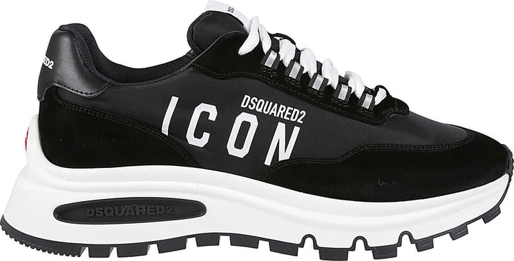 Dsquared2 Run Lace-up Low Top Sneakers Black Zwart