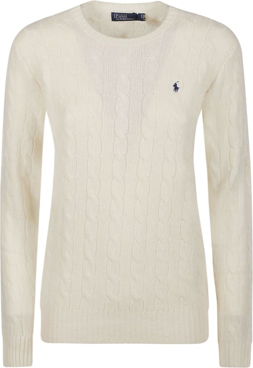 Ralph Lauren Julianna Long Sleeve Sweater White Wit