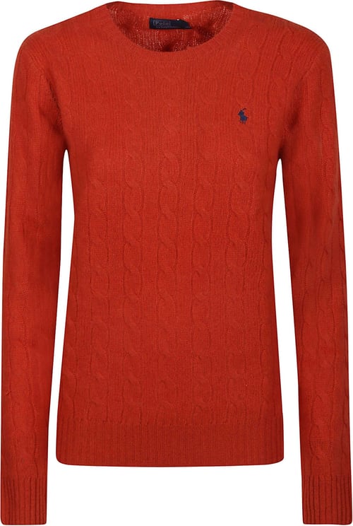 Ralph Lauren Julianna Long Sleeve Sweater Red Rood