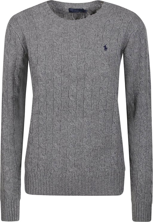 Ralph Lauren Julianna Long Sleeve Sweater Grey Grijs