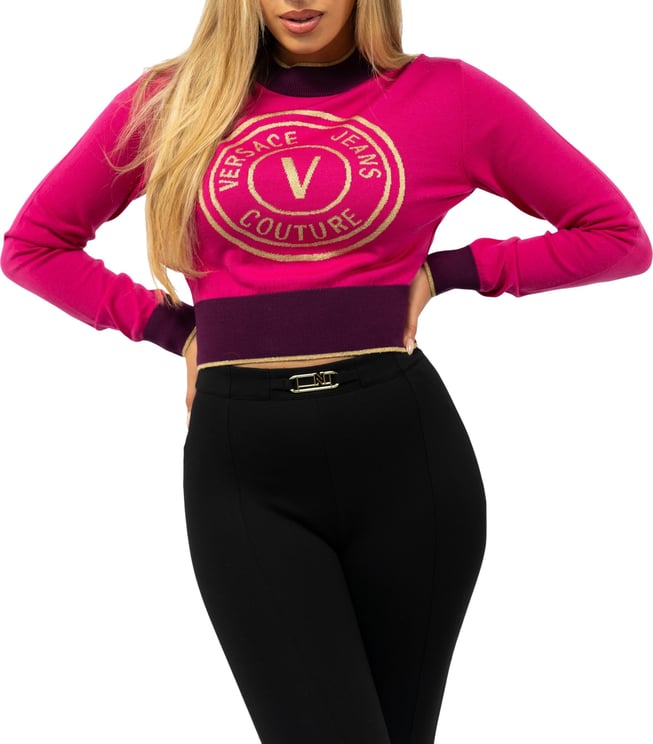Versace Jeans Couture Maglieria Knitwear Roze