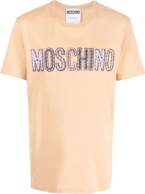 Moschino T-shirts and Polos Beige Beige Beige