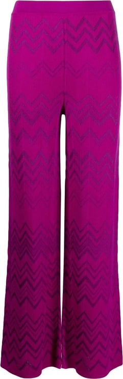 Missoni Trousers Purple Paars