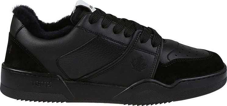 Dsquared2 Spiker Lace-up Low Top Sneakers Black Zwart