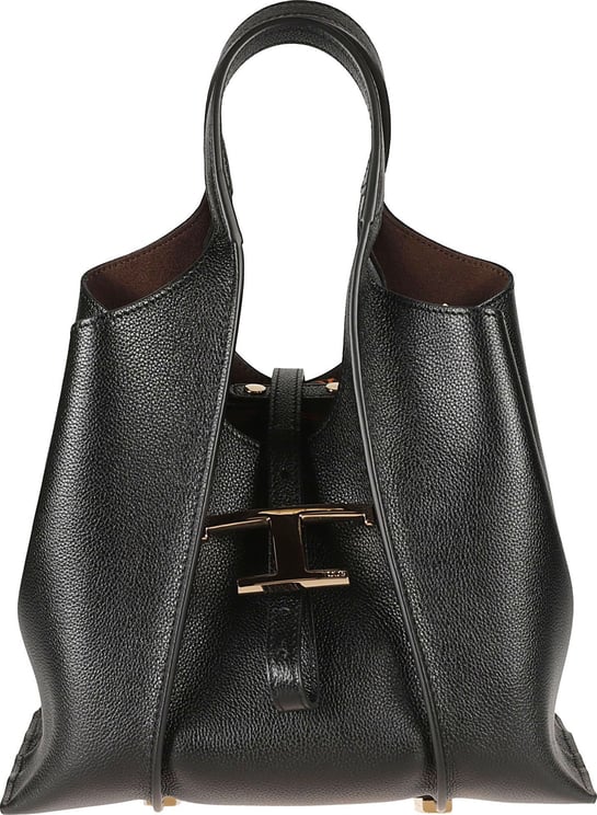 Tod's Mini Tbs Shopping Bag Black Zwart