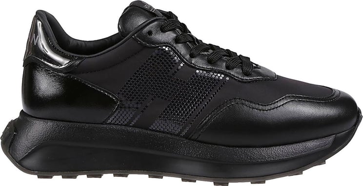 HOGAN H641 Sneakers Black Zwart