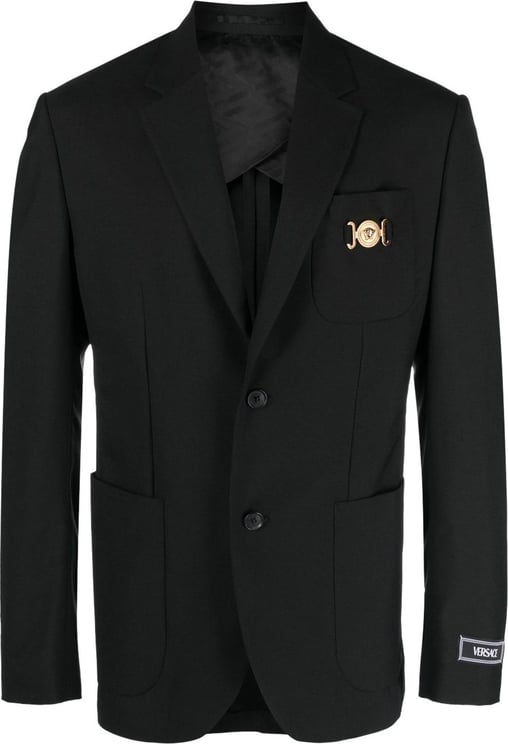 Versace Jackets Black Zwart
