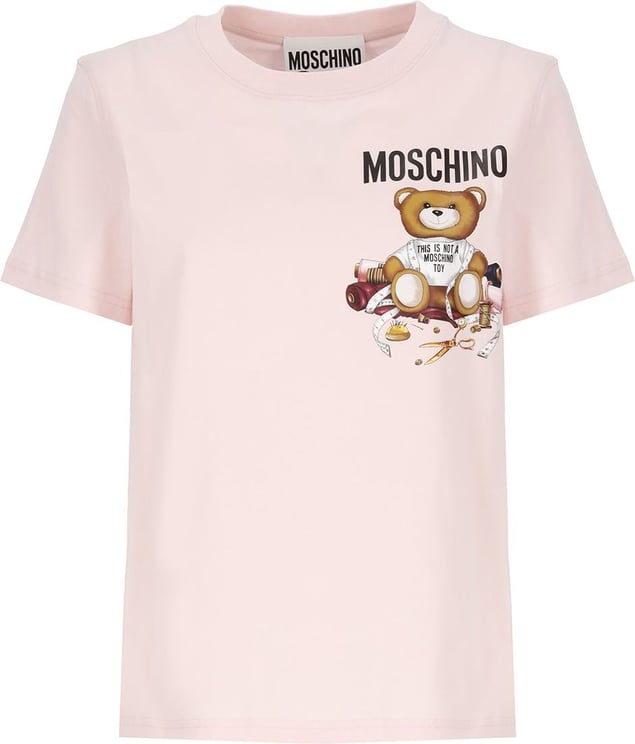 Moschino T-shirts And Polos Pink Neutraal