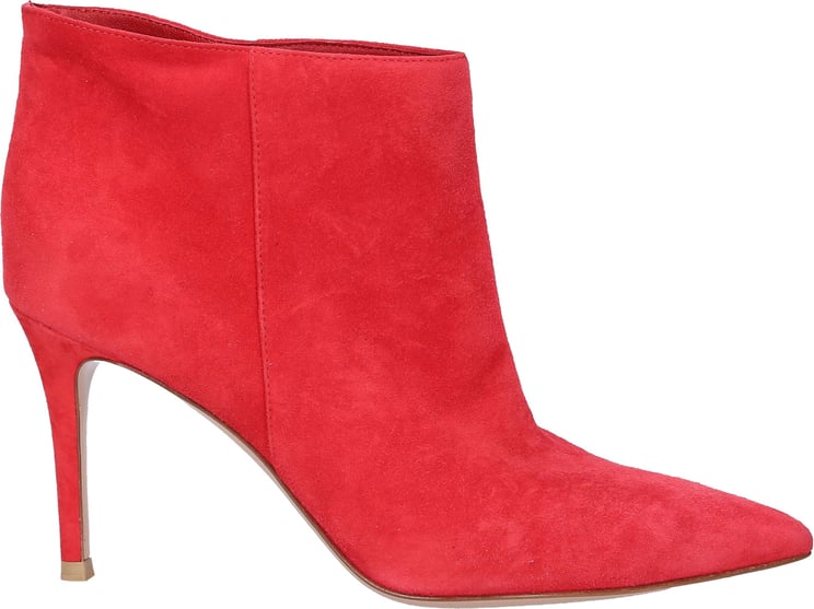 Gianvito Rossi Women Classic Ankle Boots G Suede - Gilmore Rood