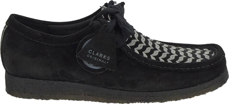 Clarks Original Wallabee Shoes Zwart