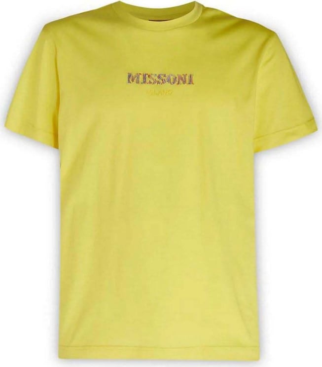 Missoni T-shirts Yellow Geel