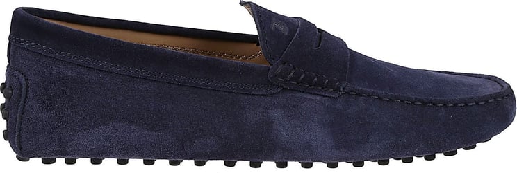 Tod's 64c New Rubber Loafers Blue Blauw