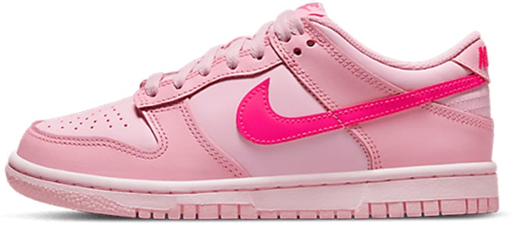 Nike Nike Dunk Low Triple Pink Barbie (GS) Divers