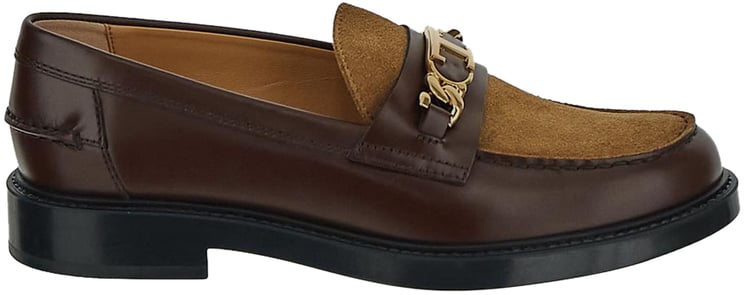 Tod's T-Chain Accessory Loafers Bruin