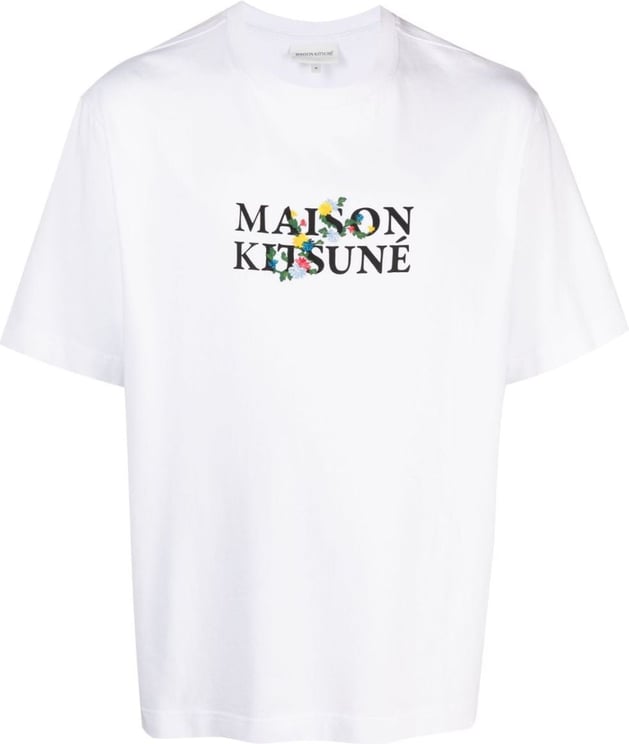 Maison Kitsuné MAISON KITSUNE' T-shirts and Polos White White Wit