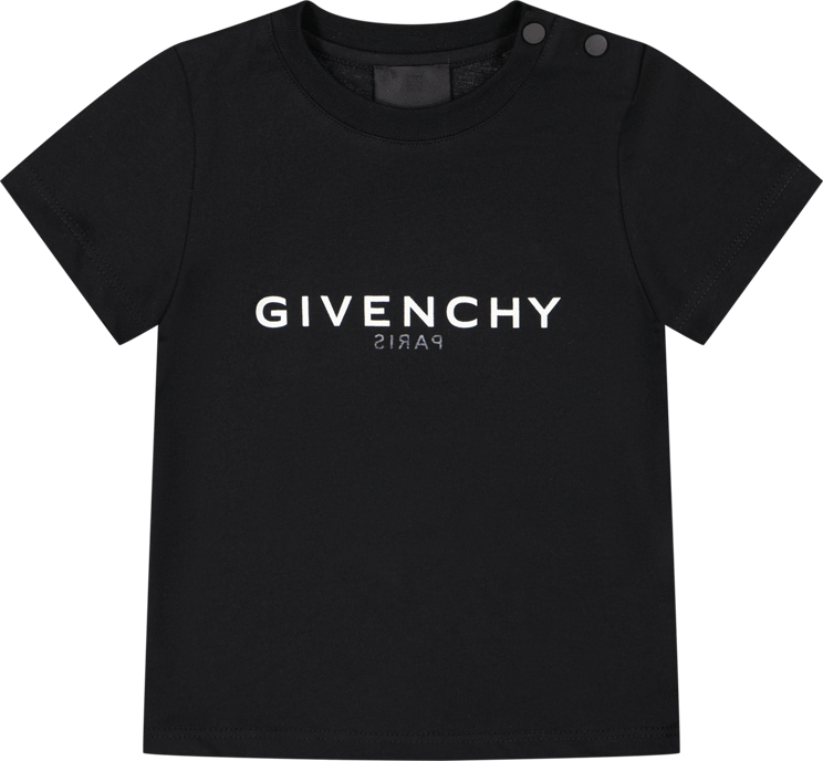 Givenchy Givenchy H05268 baby t-shirt zwart Zwart