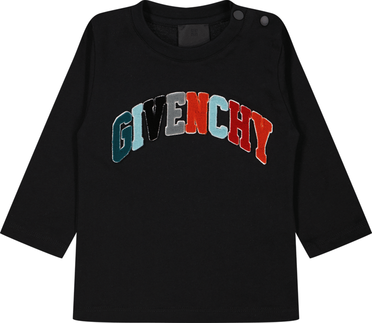 Givenchy Givenchy H05270 baby t-shirt zwart Zwart