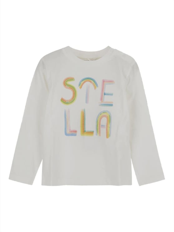 Stella McCartney Long Sleeves T-shirt Wit