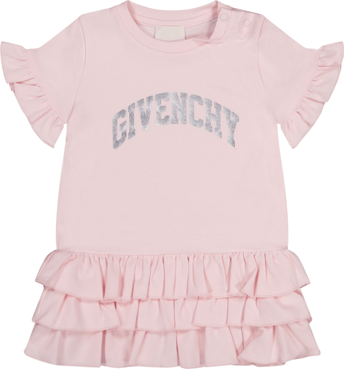 Givenchy Givenchy H02106 babyjurkje licht roze Roze