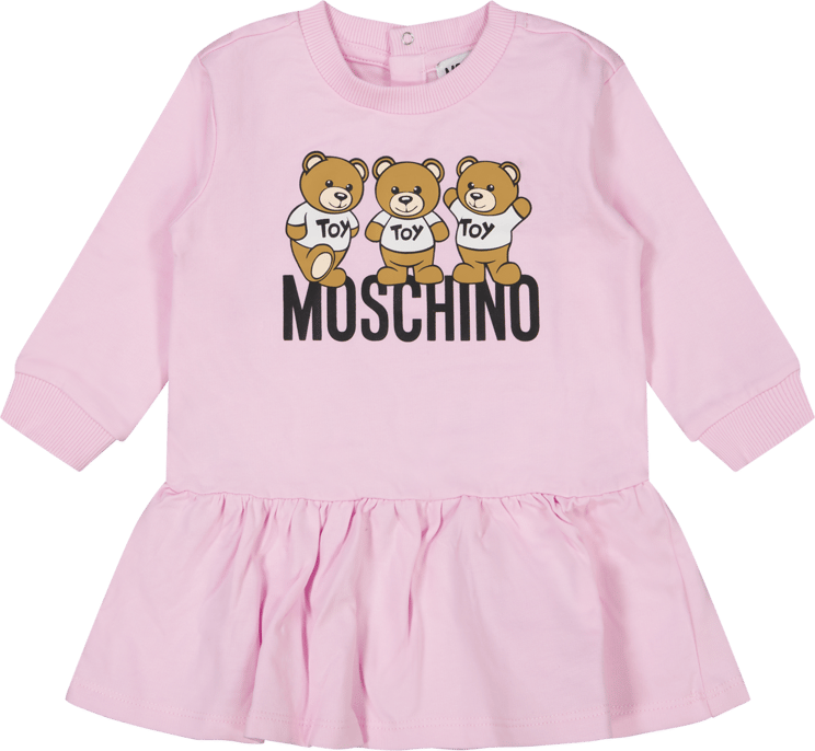 Moschino Moschino MAV09V LCA60 babyjurkje licht roze Roze