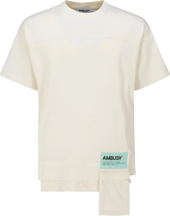 AMBUSH Ambush Cotton Logo T-Shirt Wit