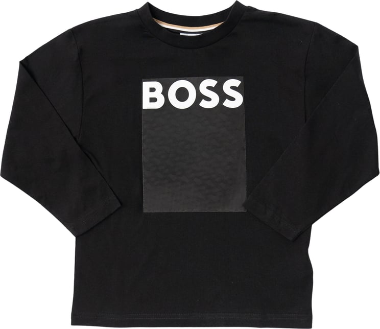 Hugo Boss T-Shirt Lange Mouwen Zwart