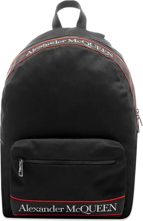 Alexander McQueen Alexander Mcqueen Logo Backpack Zwart