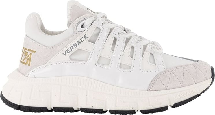 Versace low top white Wit