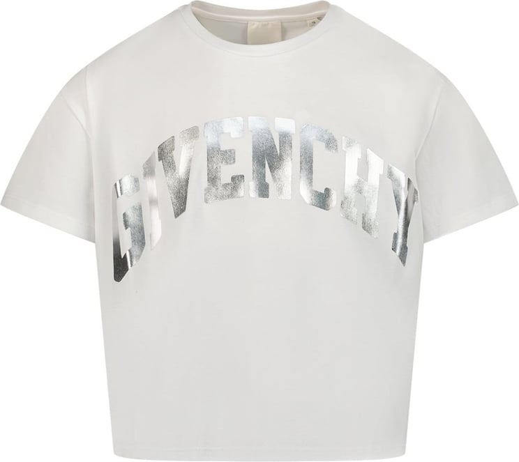 Givenchy Givenchy H15333 kinder t-shirt wit Wit