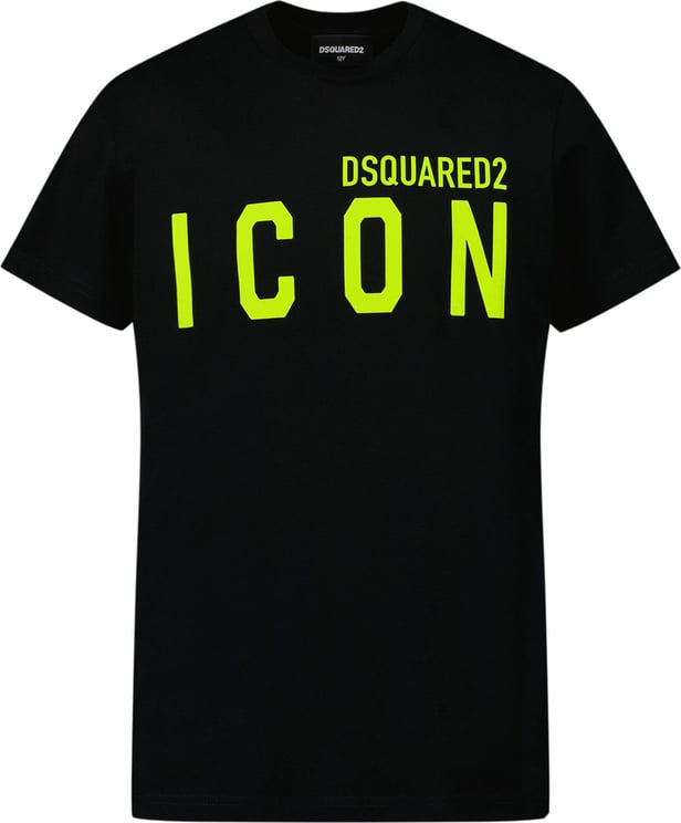 Dsquared2 Logo T-shirt Zwart