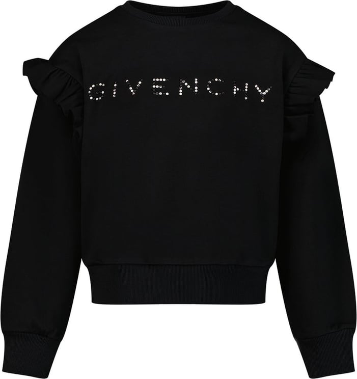 Givenchy Givenchy H15355 kindertrui zwart Zwart