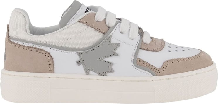 Dsquared2 Dsquared2 73682 kindersneakers wit/grijs Wit