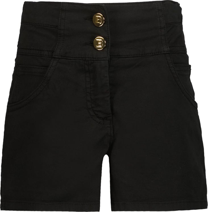 Balmain Balmain BS6D69 G0077 kinder shorts zwart Zwart