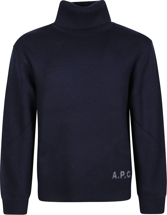 A.P.C. Walter Sweater Blue Blauw