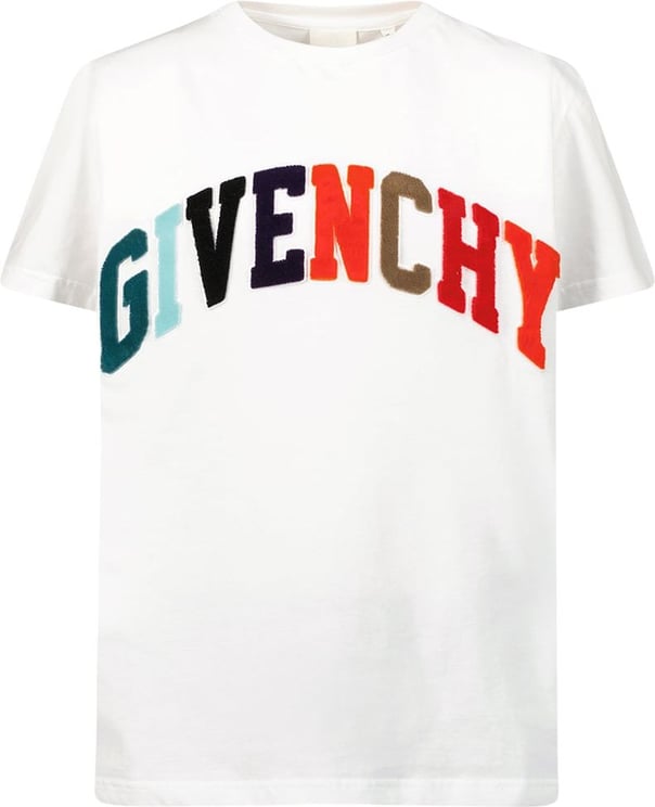 Givenchy Givenchy H25455 kinder t-shirt wit Wit